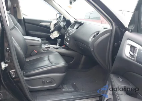 2018 Nissan Pathfinder Sl z USA, uszkodzony, nr VIN 5N1DR2MM1JC644750